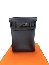 Hermès HAC a Dos PM So Black Togo Leather Crossbody Bag Multitonal Hardware 2025