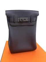 Hermès HAC a Dos PM So Black Togo Leather Crossbody Bag Multitonal Hardware 2025