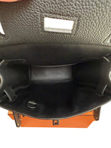 Hermès HAC a Dos PM So Black Togo Leather Crossbody Bag Multitonal Hardware 2025