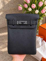 Hermès HAC a Dos PM So Black Togo Leather Crossbody Bag Multitonal Hardware 2025