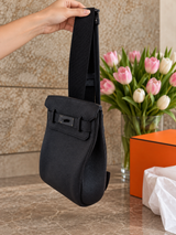 Hermès HAC a Dos PM So Black Togo Leather Crossbody Bag Multitonal Hardware 2025