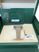 Rolex Datejust 41mm Wimbledon Two-Tone Yellow Gold Fluted Bezel Jubilee 126333