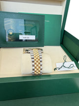 Rolex Datejust 41mm Wimbledon Two-Tone Yellow Gold Fluted Bezel Jubilee 126333