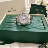 Rolex Yacht-Master II 44mm 18k White Gold & Platinum Oyster Mens Watch 116689