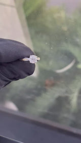 GIA 1.12ct Natural Round Cut Diamond 14K Tiffany Style E Color VS2 Clarity Ring