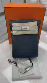 Hermes SAC A DOS HAC A DOS PM Veau Togo Leather Backpack Palladium Hardware