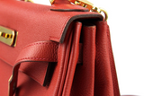 Hermes Kelly 28 Rouge Grenat Epsom Leather Gold Hardware