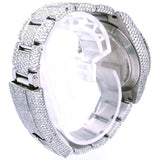 Rolex Daytona 40mm Custom Mother of Pearl Diamond Pave Dial Steel Watch 116520