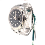 Rolex Datejust 41mm Steel Mens Oyster Bracelet Watch 126334