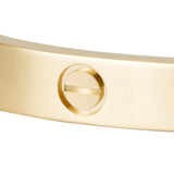 Cartier Love Bracelet 18K Yellow Gold Size 17 with Screwdriver
