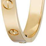 Cartier Love Bracelet 18K Yellow Gold Size 17 with Screwdriver
