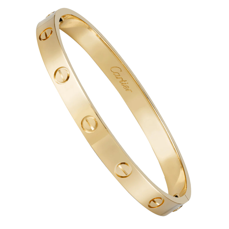 Cartier 18K White Gold 6 Diamond Love Bracelet Size 17 | Cartier | Buy at  TrueFacet