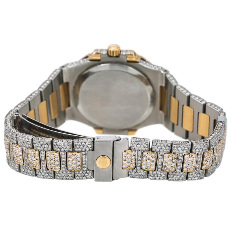 Patek Philippe Nautilus 3800 Silver Diamond Dial with 14.50ct Diamonds watch