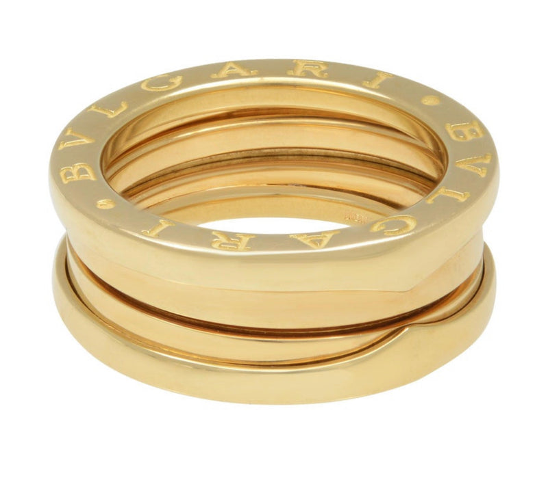 Bvlgari B Zero1 Ladies Ring 18k Yellow Gold