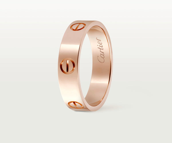 Cartier Love Ring Rose Gold Classic