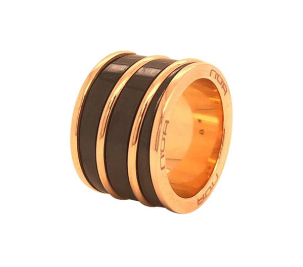 NOA Designer 18 Karat Rose Gold Ring
